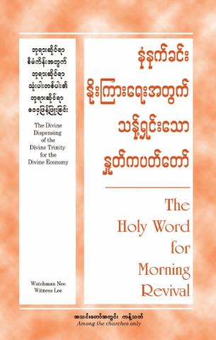 HWMR: The Divine Dispensing of the Divine Trinity for the Divine Economy