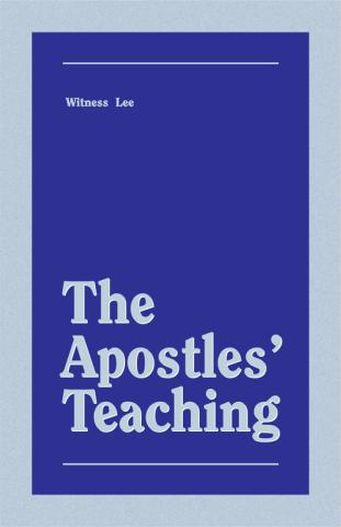 The Apostles' Teaching