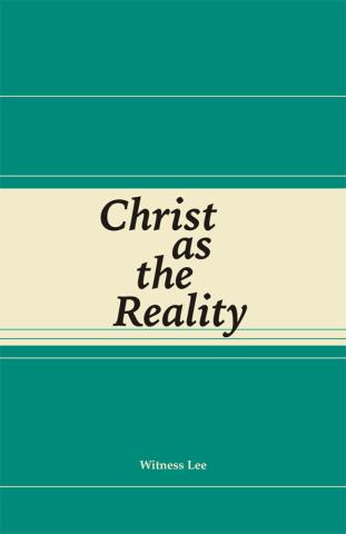 Christ as the Reality