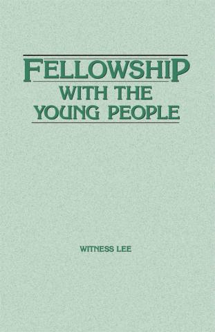 Fellowship with the Young People