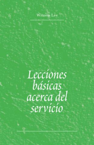 Lecciones básicas acerca del servicio