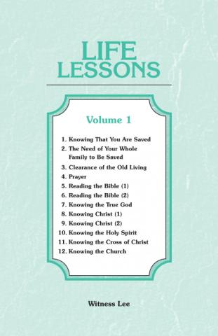 Life Lessons, Vol. 1 (1-12)