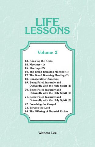 Life Lessons, Vol. 2 (13-24)