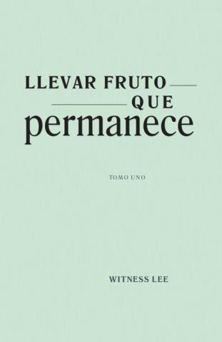 Bearing Remaining Fruit, Vol. 1