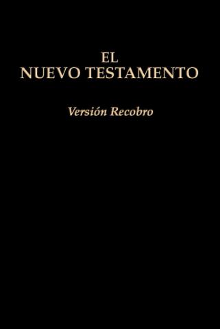 Nuevo Testamento, Versión Recobro (edición económica en rústica, 6 3/4" x 4 1/2", negro, con notas)
