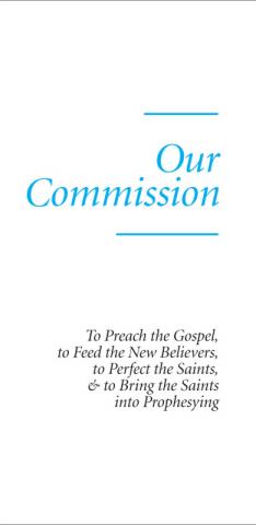 Our Commission (Tract) (10-pack)