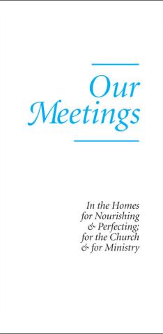 Our Meetings (Tract) (10-pack)