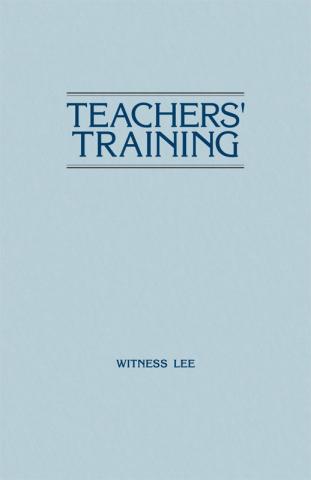 Teachers' Training