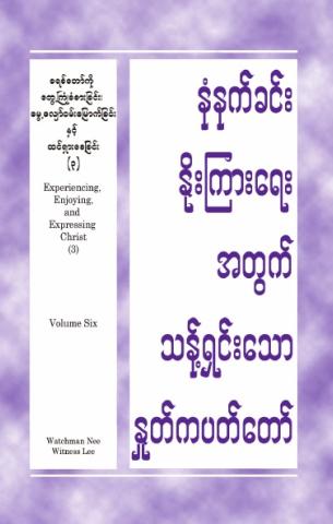 HWMR: Experiencing, Enjoying, and Expressing Christ (3), vol. 6